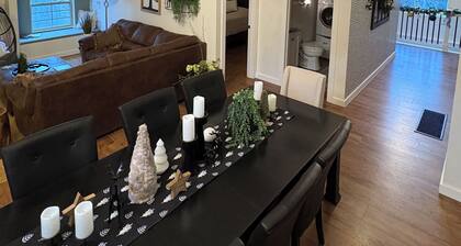 One of a kind 4-bedroom barndominium in Warsaw, Ohio on 23 wooded acres.