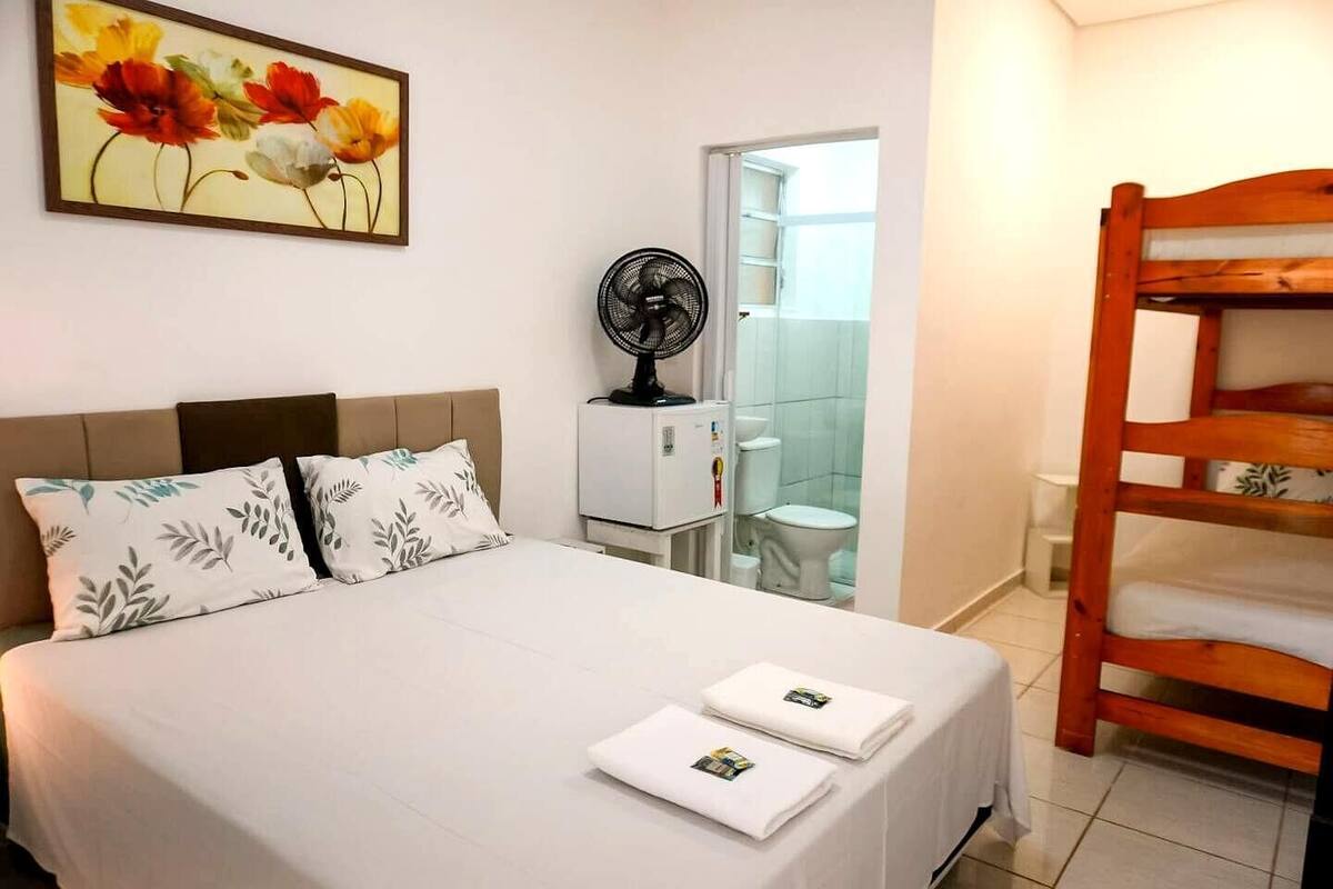 Family Quadruple Room, Garden View | Laptop workspace, free WiFi