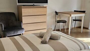 1 Schlafzimmer, Bügeleisen/Bügelbrett, WLAN, Bettwäsche