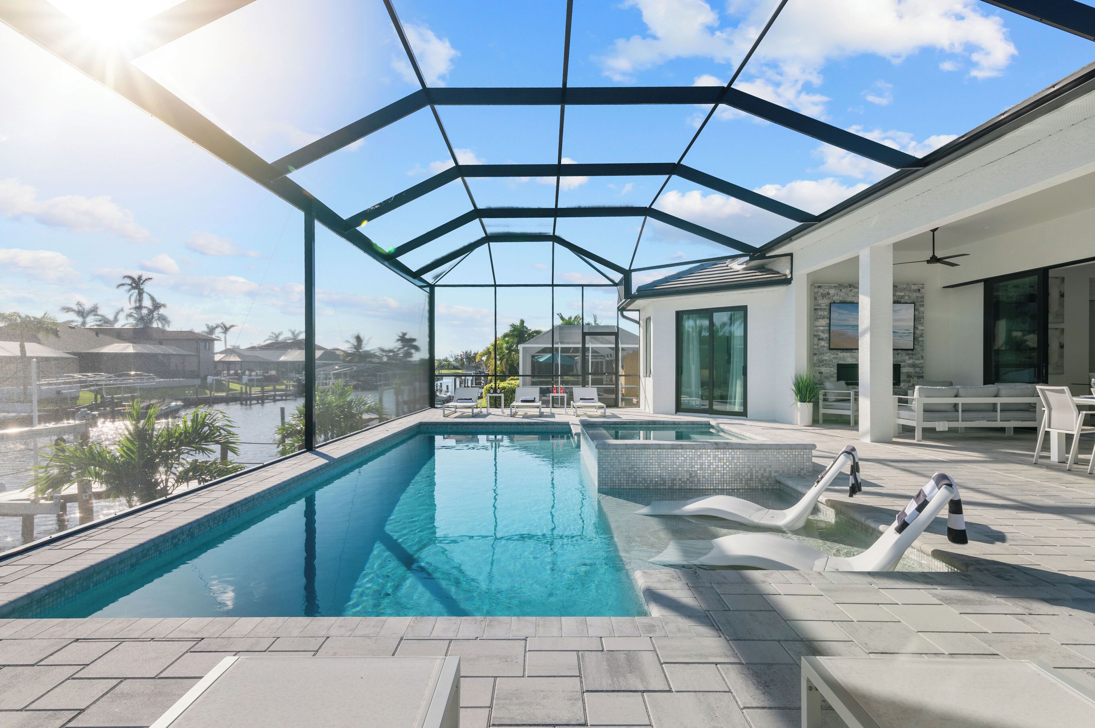 Außenpool, beheizter Pool