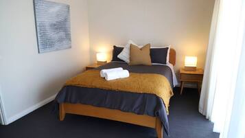 Desk, iron/ironing board, travel crib, free WiFi