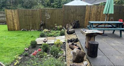 Chestnut Lodge Annex 1 bedroom 4 person chalet 5 mins from the railway station