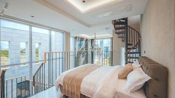 EUDAIMONIA E01 | 2 dormitorios, ropa de cama de alta calidad, colchones viscoelásticos