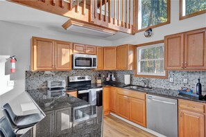Private kitchen - Serene Mountain Getaway w/Game Room & Firepit (Tobyhanna)