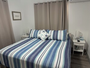 2 habitaciones, cuna de viaje, wifi y ropa de cama 