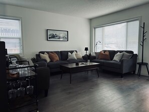TV connectée, cheminée