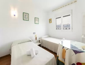 2 habitaciones y ropa de cama 