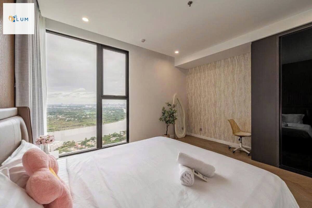 Presidential Apartment, 1 Bedroom, Patio, City View | Premium bedding, minibar, desk, laptop workspace