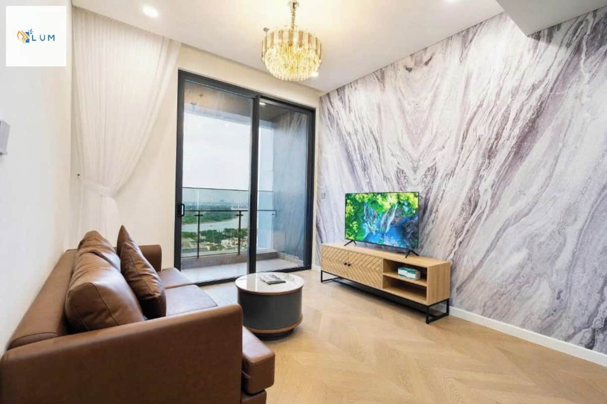 Design Apartment, 3 Bedrooms, Balcony, City View | Premium bedding, minibar, desk, laptop workspace