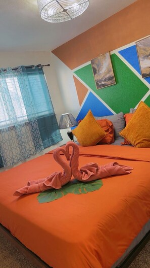 2 soveværelser, strygejern/strygebræt, Wi-Fi, sengetøj