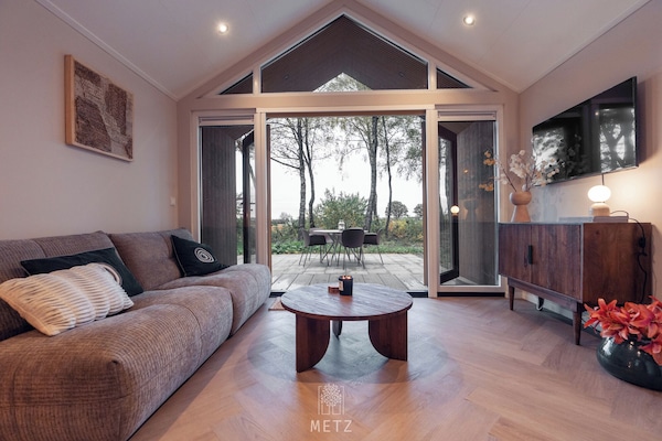 45-inch flat-screen TV with digital channels