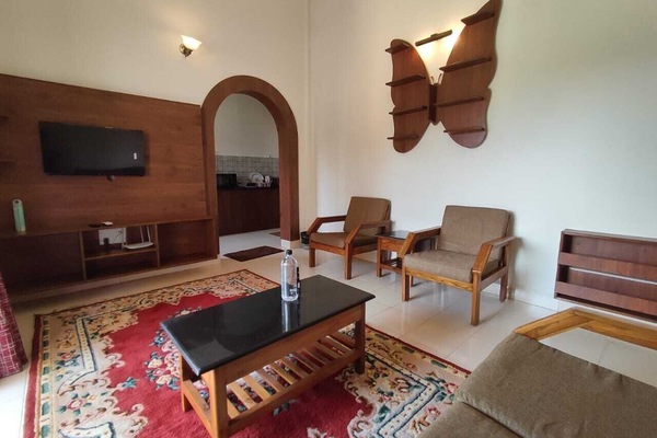 Superior Apartment | Living area | 42-inch LED TV with digital channels