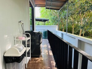 Vila família, vista para a montanha | Lavanderia