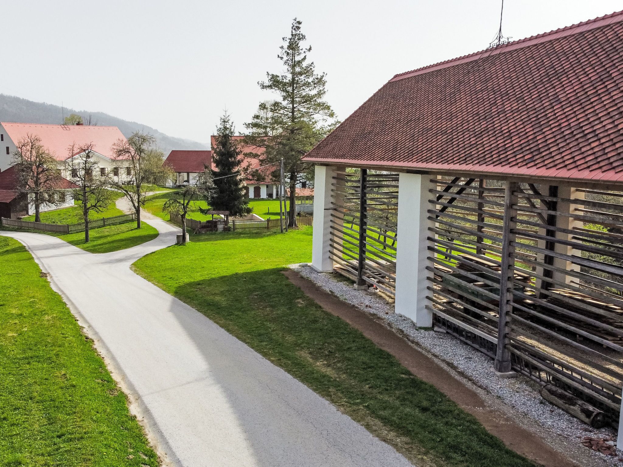 Overnattingsstedets uteområder
