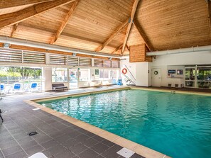 Indoor pool, a heated pool