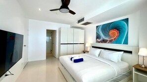2 室のベッドルーム、アイロン / アイロン台、WiFi、ベッドシーツ
