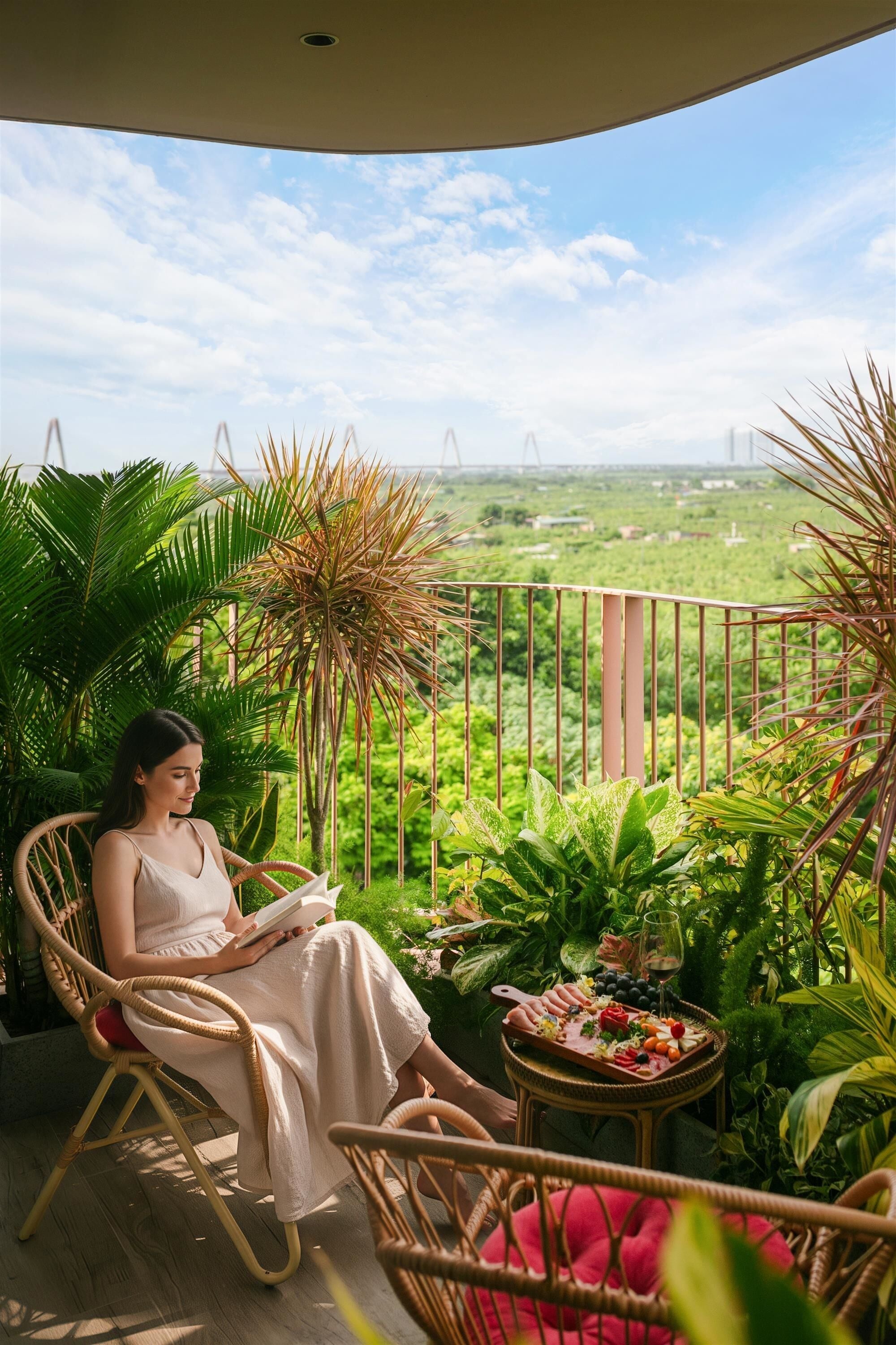 Signature Suite Double with Balcony, Garden View | Premium bedding, pillowtop beds, minibar, in-room safe