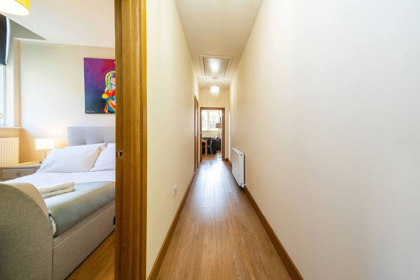 2 bedrooms, iron/ironing board, travel cot, free WiFi