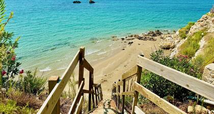 Beachfront Villa Rania with private pool