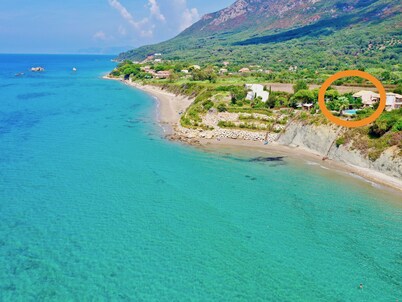 Beachfront Villa Rania with private pool