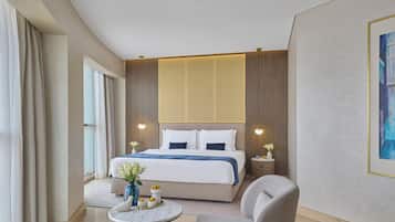 Suite Royal | Ropa de cama hipoalergénica y artículos del minibar gratis