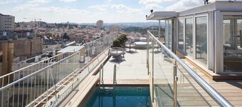 Cityscape POOL Penthouse near Machane Yehuda ~6bdrs/5.5bths~by RENTAL ISRAEL