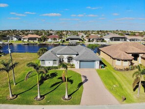 Exterior - Gulf Access Retreat with Heated Pool (Cape Coral)