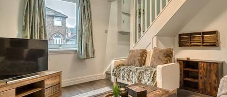 하우스 | 거실 공간 | 벽난로