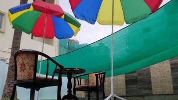 Seasonal outdoor pool
