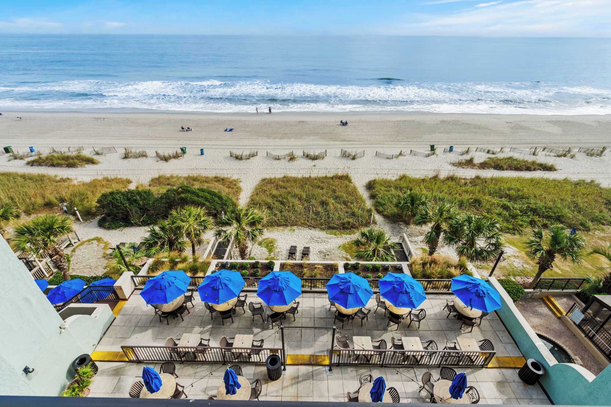 Accommodatie ligt op het strand