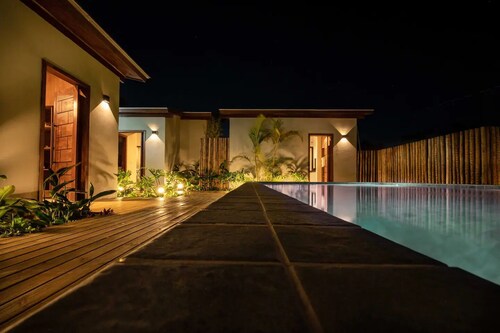 Vila Gema Casa Emeralda com piscina 2 pessos em Barra Grande