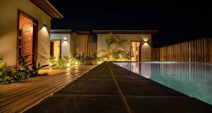Vila Gema Casa Emeralda com piscina 2 pessos em Barra Grande
