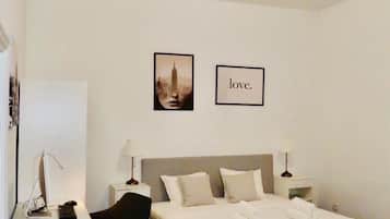 Apartamento | 1 quarto, Wi-Fi de cortesia, roupa de cama