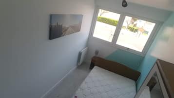 3 chambres, fer et planche Ă repasser, Wi-Fi, draps fournis