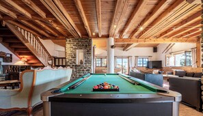 Game room - Authentic CHALET 15 people "LA BERGERIE" - La Rosière 1850 (Montvalezan)