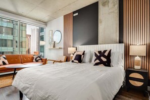 1 bedroom, desk, iron/ironing board, WiFi