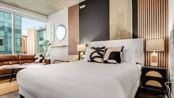 1 soverom, strykejern/-brett, wi-fi og sengetøy