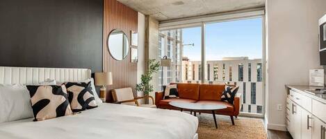 1 chambre, fer et planche Ă repasser, Wi-Fi, draps fournis