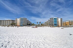 On the beach