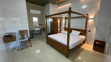 Egyptian cotton sheets, premium bedding, down duvets, Tempur-Pedic beds