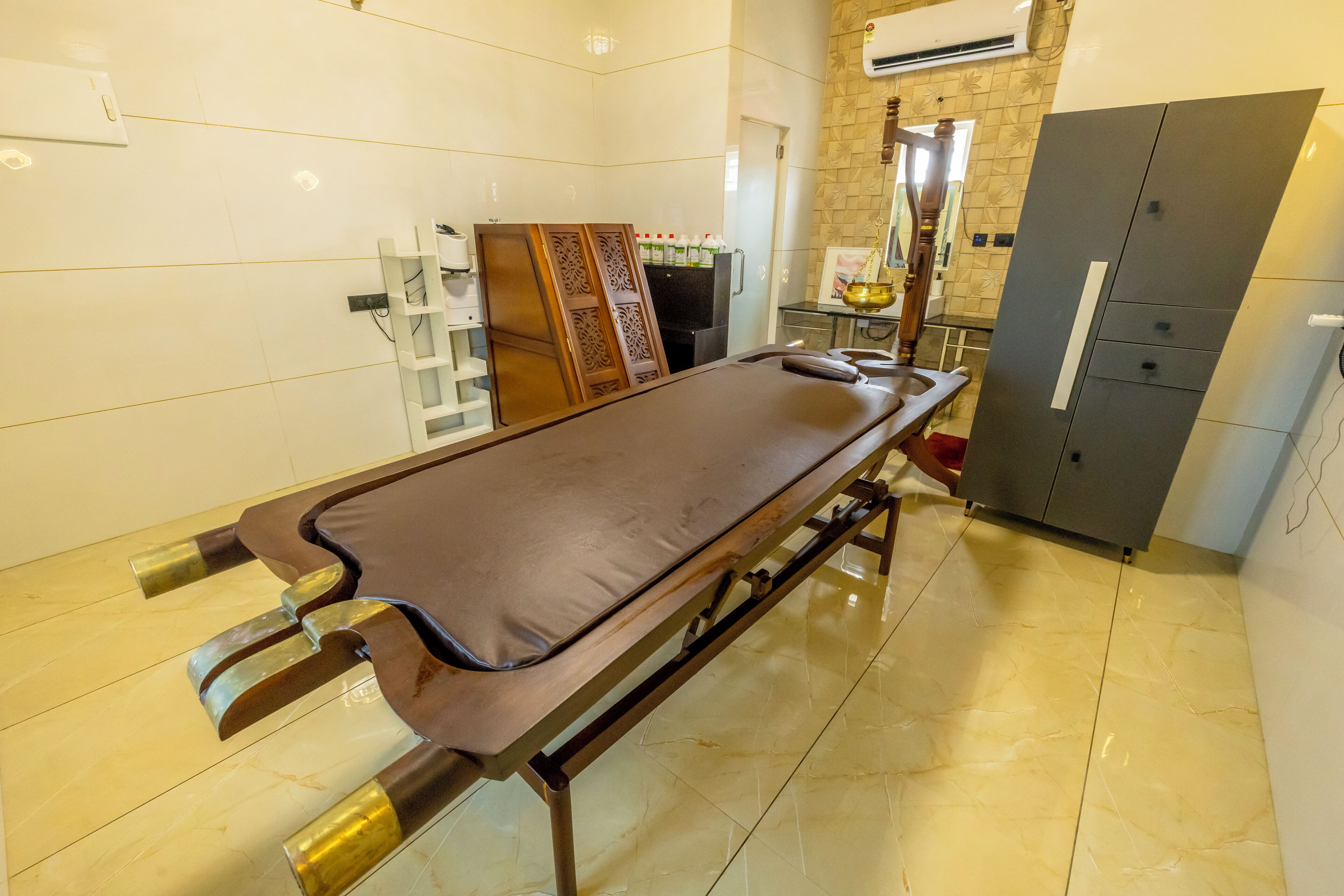 Salas de tratamiento para parejas, un sauna, tratamientos corporales