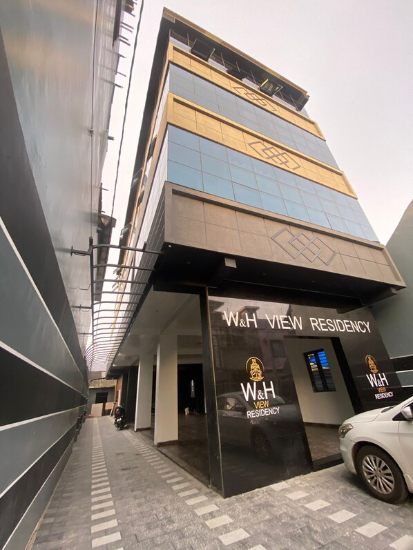 Façade de l’hébergement