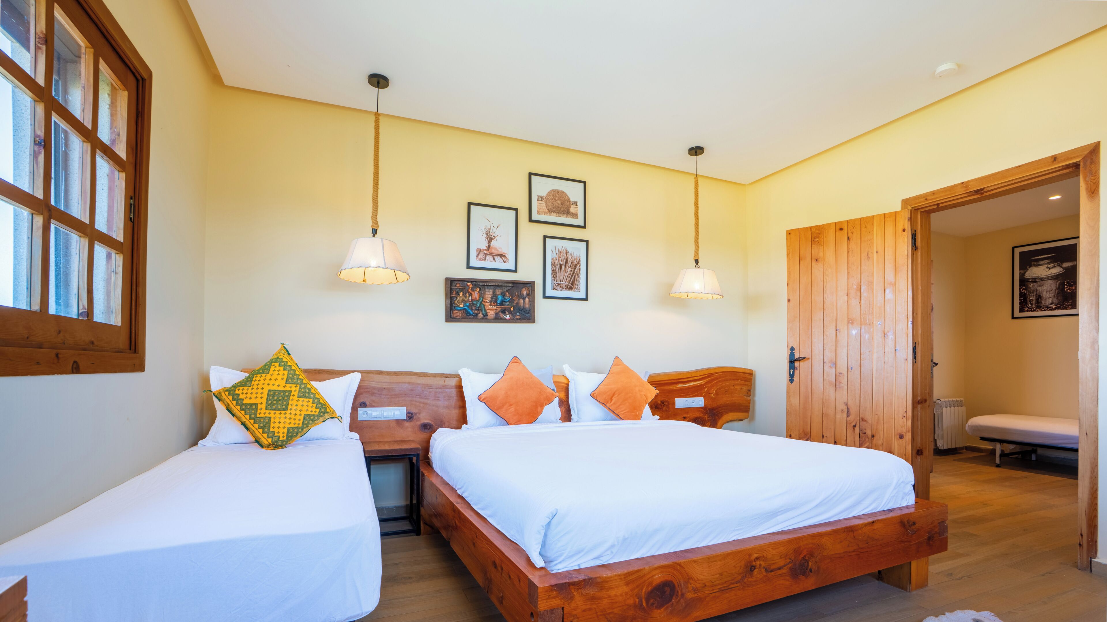 Family Room | Individually decorated, desk, laptop workspace, iron/ironing board