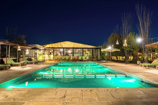 Seasonal outdoor pool