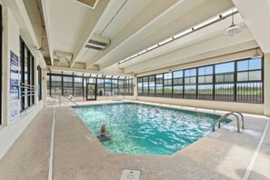 Indoor pool - Windemere 605 -Oceanfront 3BR/2BA-Indoor Pool (North Myrtle Beach)