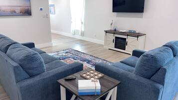 TV connectée, cheminée