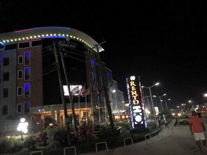 Front of property - evening/night