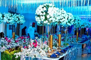 Indoor wedding