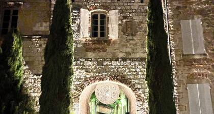 Chic village house in medieval village