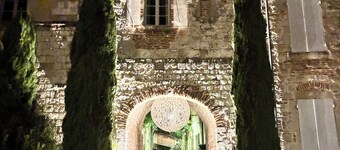 Chic village house in medieval village
